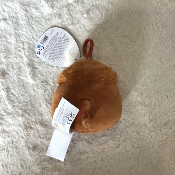 NWT Squishmallows Wilfred The Highland Cow Plush Toy Collectible Clip Keychain - Picture 2 of 3